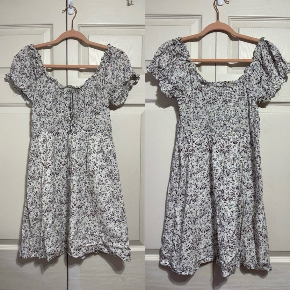 J. Crew Floral Mini Dress - Has Pockets!!